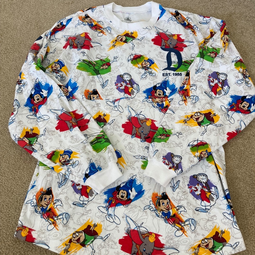 Disney land jersey tee